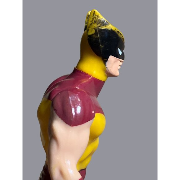 Vintage 1984 Marvel Wolverine Action Figure - Yellow & Red Suit - Collectible To - Picture 12 of 12